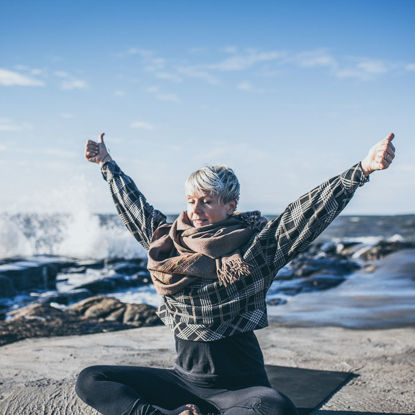 Bild på Warm Vinyasa med Grön Shot - Varberg - Lör 8.45 - 10 - OBS! start v 5